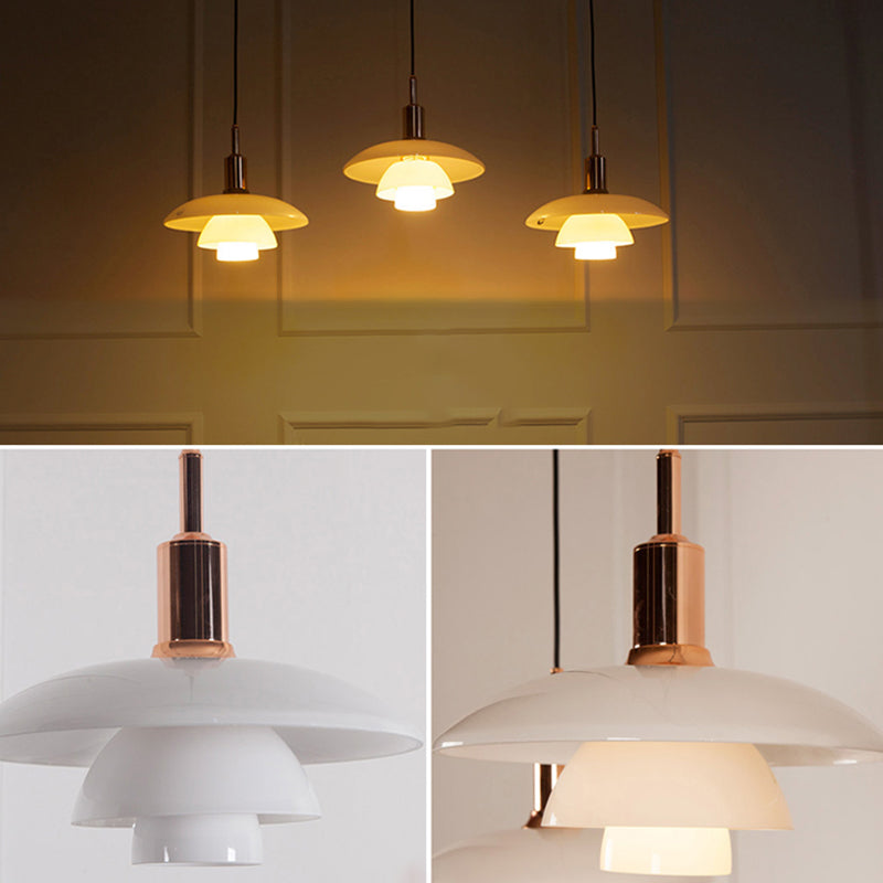 Contemporary Glass Geometric Hanging Light Household Minimalist Pendent Lighting Fixtures