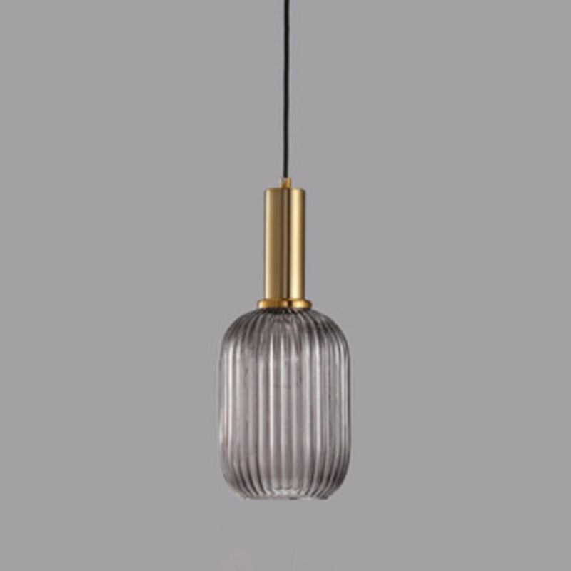 Suspension Pendant Light Simple Style Glass Hanging Ceiling Light