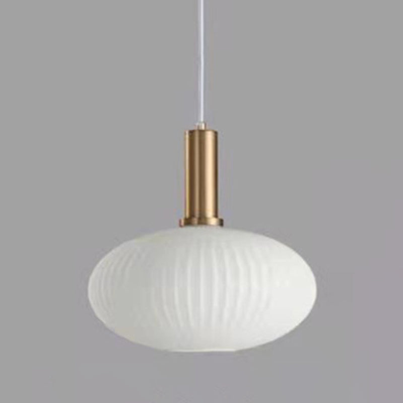 Suspension Pendant Light Simple Style Glass Hanging Ceiling Light