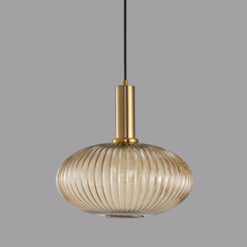 Suspension Pendant Light Simple Style Glass Hanging Ceiling Light