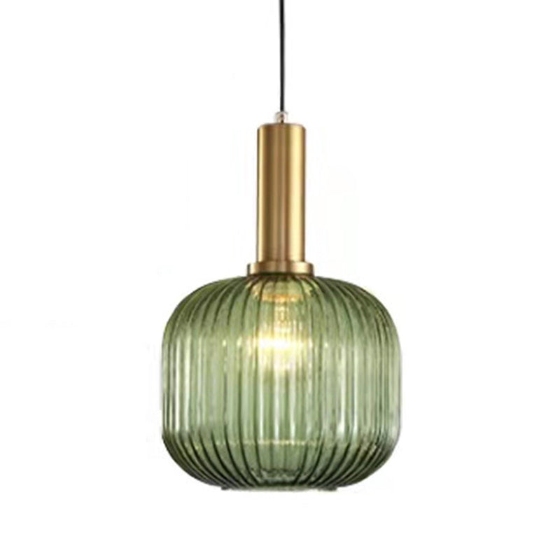 Suspension Pendant Light Simple Style Glass Hanging Ceiling Light