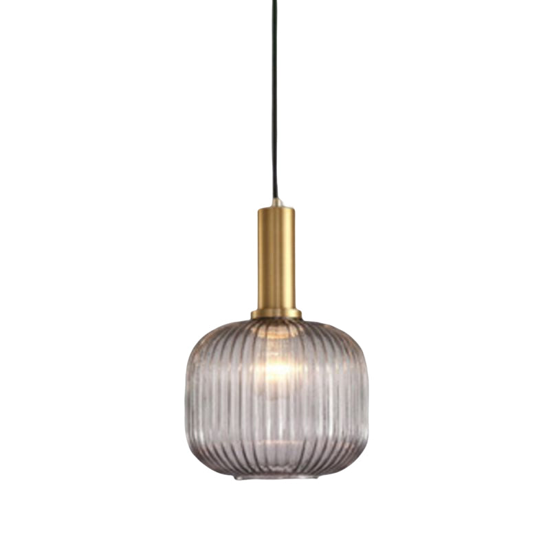 Suspension Pendant Light Simple Style Glass Hanging Ceiling Light