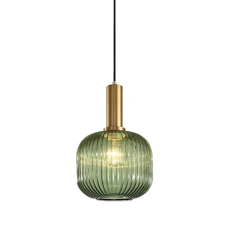 Suspension Pendant Light Simple Style Glass Hanging Ceiling Light