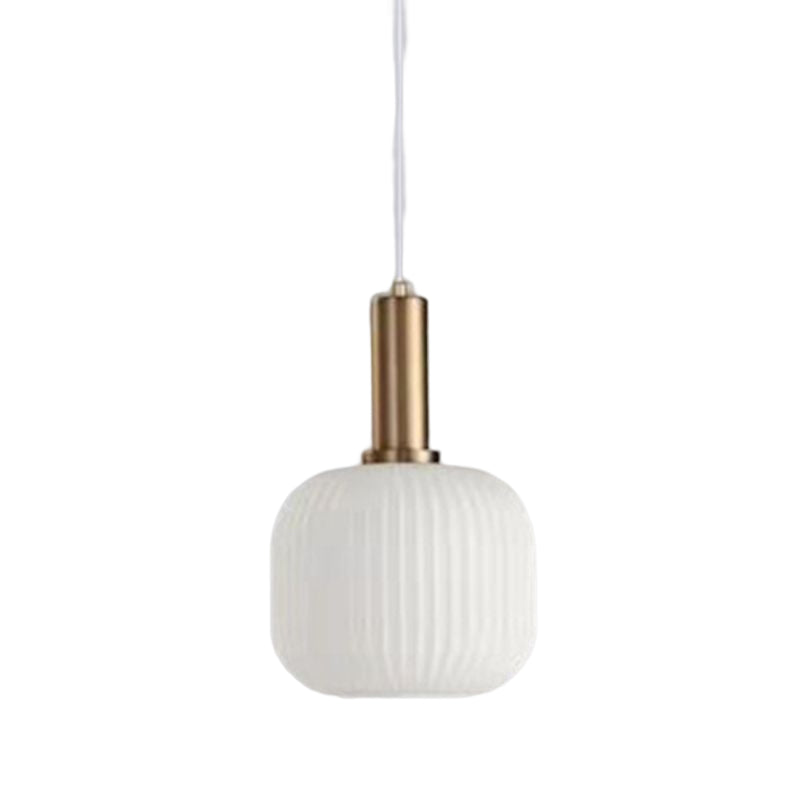 Suspension Pendant Light Simple Style Glass Hanging Ceiling Light