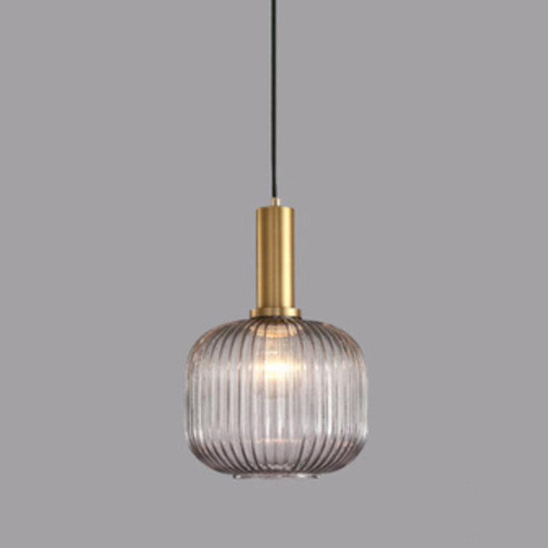 Suspension Pendant Light Simple Style Glass Hanging Ceiling Light