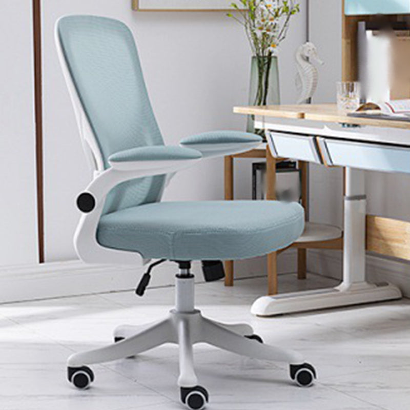 High Back Office Chair with Sponge Cushion Adjustable Arm Office Chair for Office