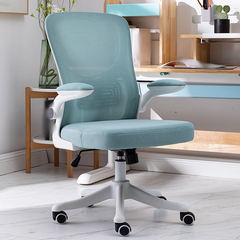 High Back Office Chair with Sponge Cushion Adjustable Arm Office Chair for Office