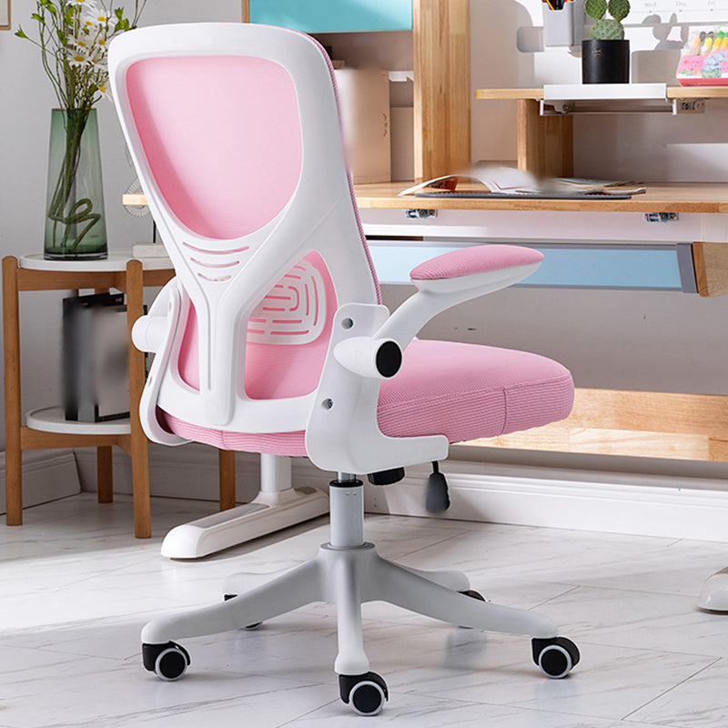 High Back Office Chair with Sponge Cushion Adjustable Arm Office Chair for Office