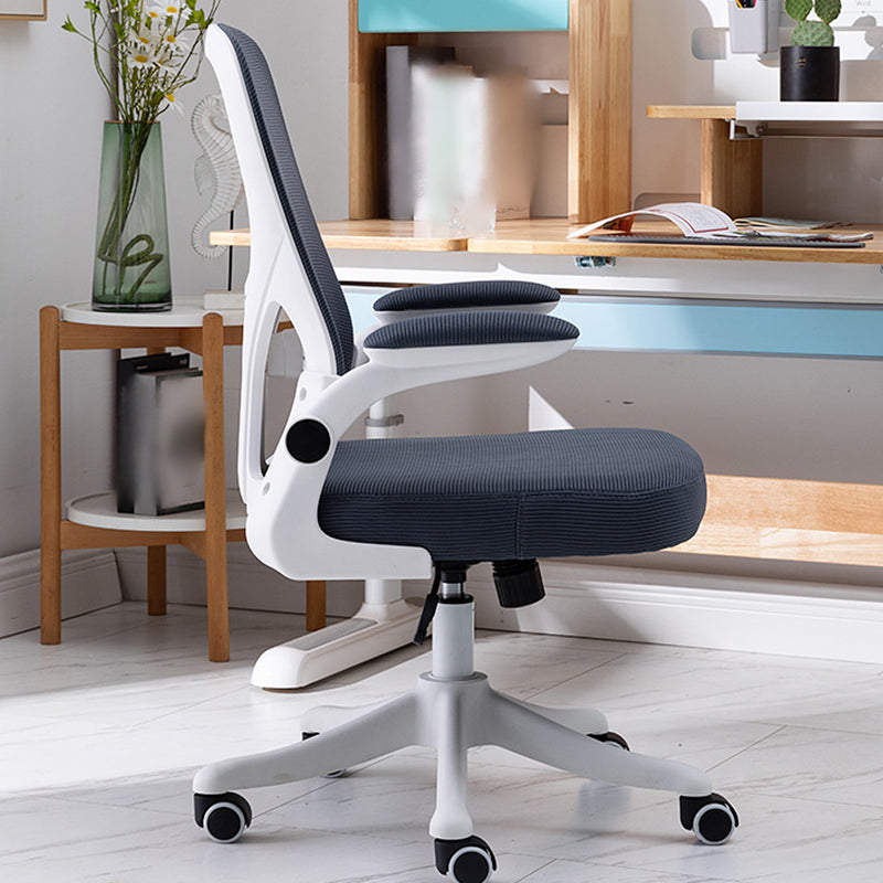 High Back Office Chair with Sponge Cushion Adjustable Arm Office Chair for Office