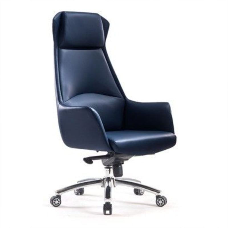 Modern Computer Task Chair Height-adjustable Office Chair with Upholstered