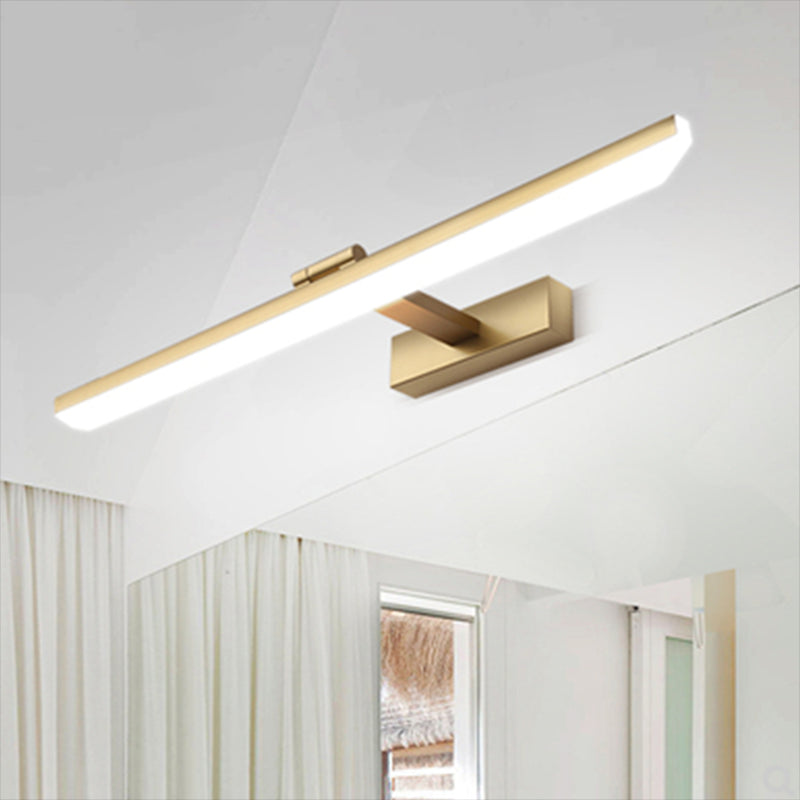 Geometry Shape Wall Lighting Modern Style Metal 1 Light Sconce Light for Shower Room