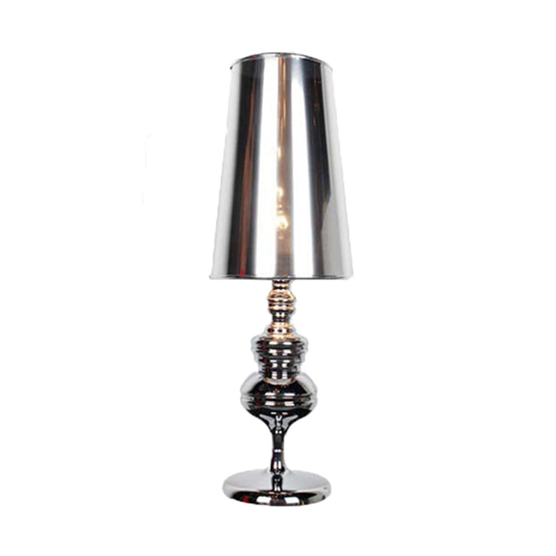 1-Light Metal Table Lamp European Style Desk Lamp for Living Room