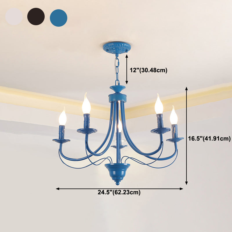 Unique Shape Pendant Chandeliers Contemporary Metal Chandelier Light Fixtures