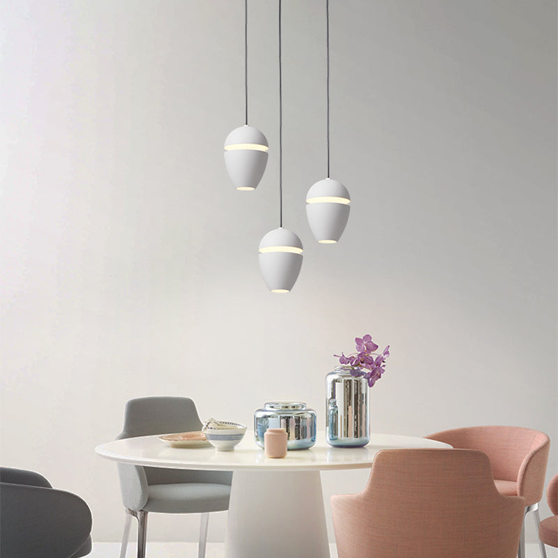 Modern Style Unique Shade Hanging Light Metal 1 Light Hanging Lamp for Living Room