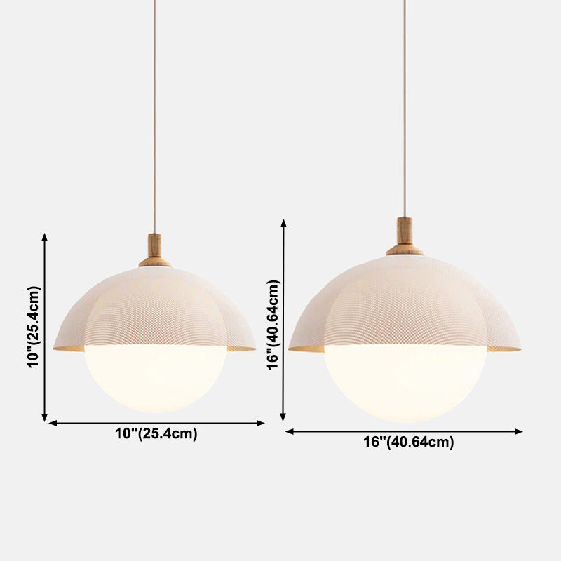 Modern Style Glass Ball Hanging Light Household Pendent Lighting Fixture