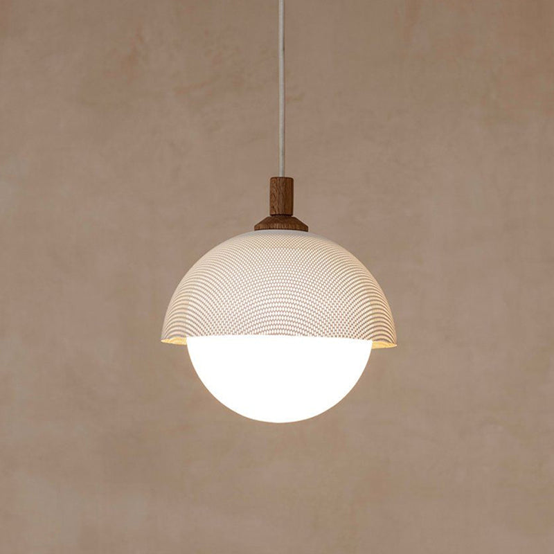 Modern Style Glass Ball Hanging Light Household Pendent Lighting Fixture