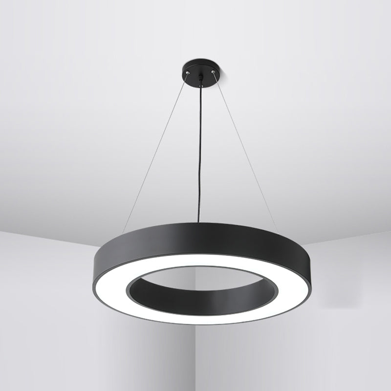 Modern Simple Hanging Light Circle Pendant Lighting Fixture for Meeting Room