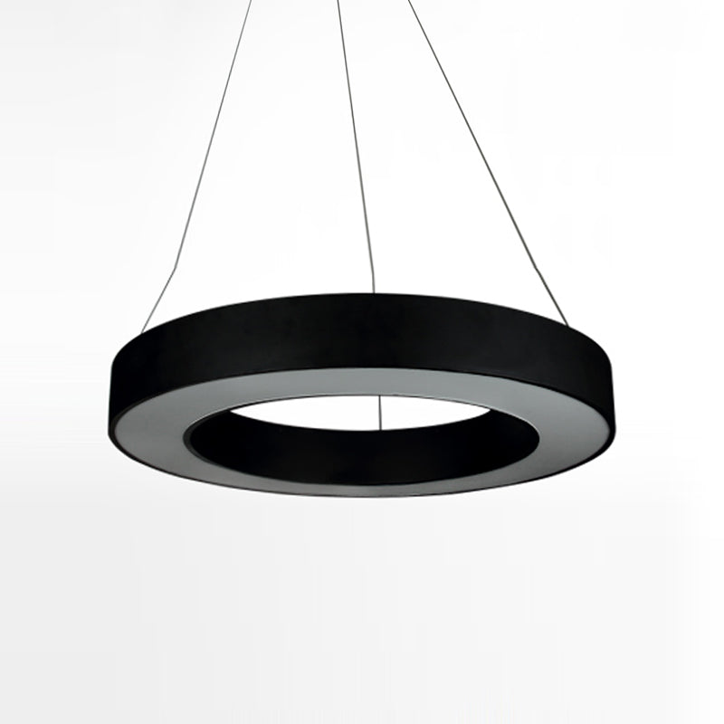 Modern Simple Hanging Light Circle Pendant Lighting Fixture for Meeting Room