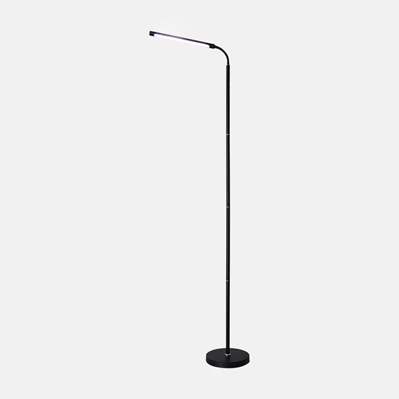 Strip Shape Floor Light 1-Light LED Floor Standing Light with Acrylic Shade