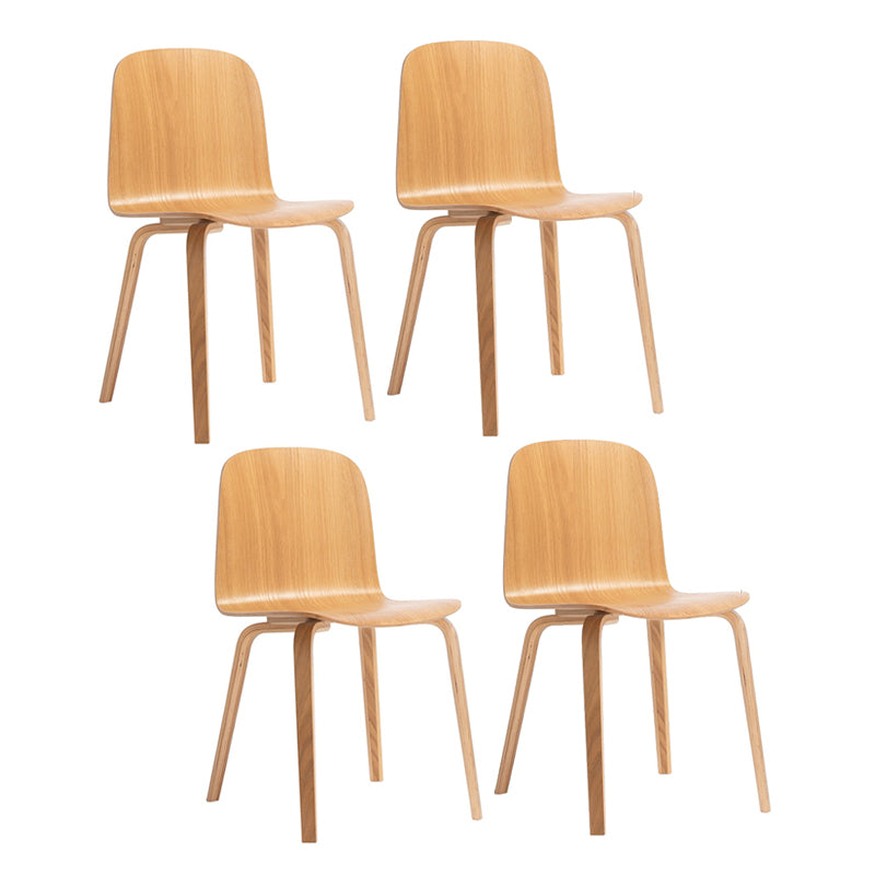 Modern Style Side Chair Solid Wood Dining Chair for Dining Room