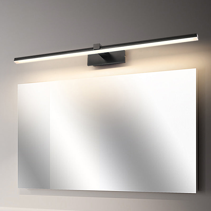 Forma lineal estilo moderno tocador de metal luz de 1 luces LED LED para baño