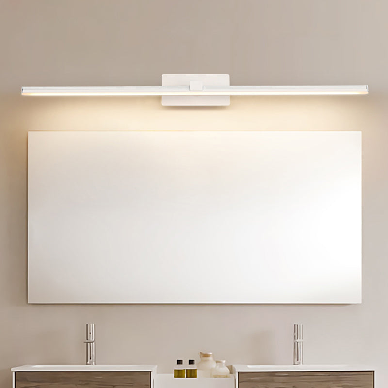 Forma lineal estilo moderno tocador de metal luz de 1 luces LED LED para baño