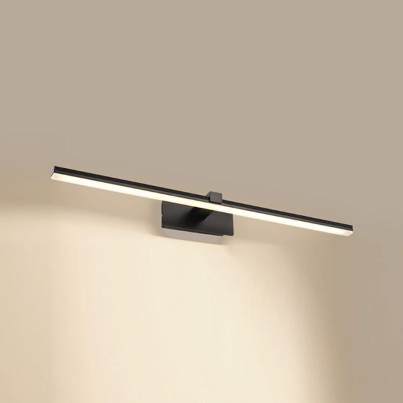 Forma lineal estilo moderno tocador de metal luz de 1 luces LED LED para baño