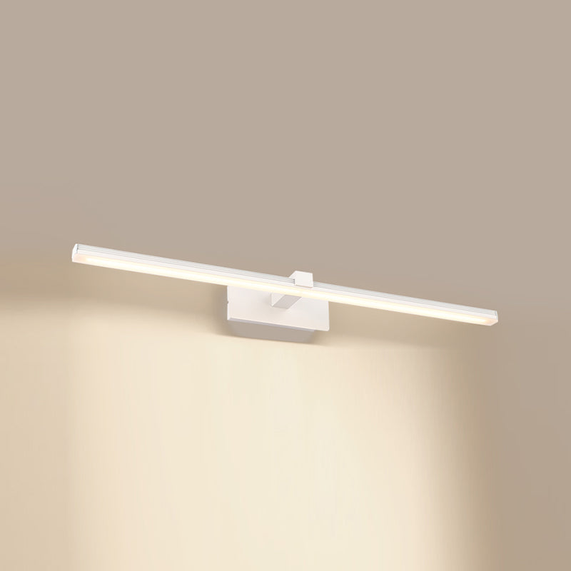 Forma lineal estilo moderno tocador de metal luz de 1 luces LED LED para baño