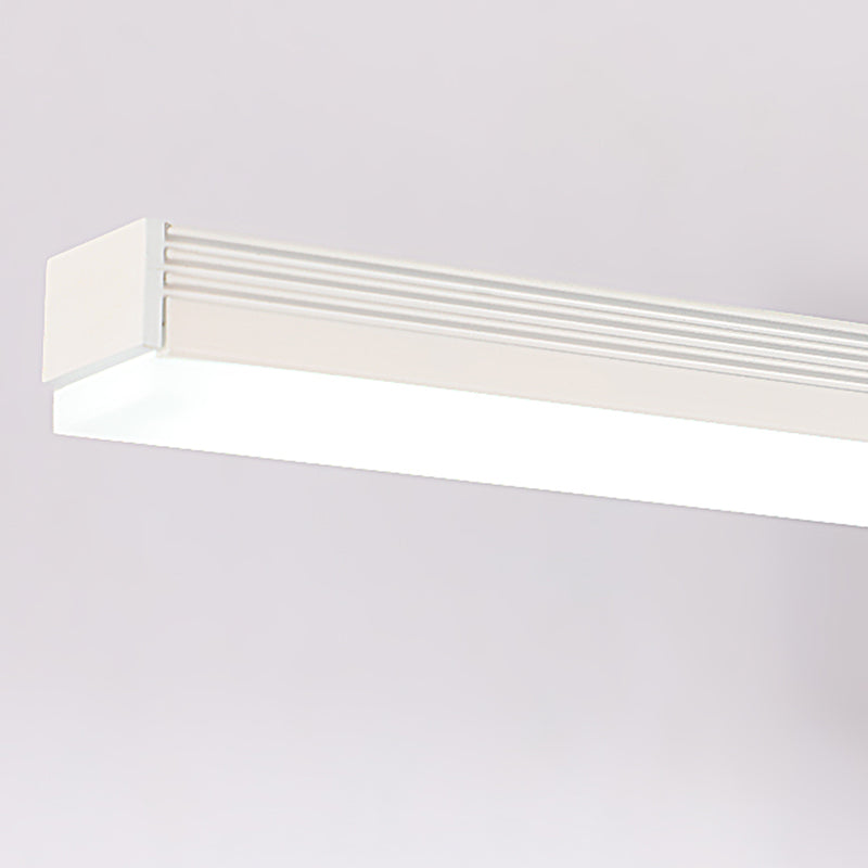 Forma lineal estilo moderno tocador de metal luz de 1 luces LED LED para baño