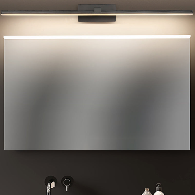 Forma lineal estilo moderno tocador de metal luz de 1 luces LED LED para baño