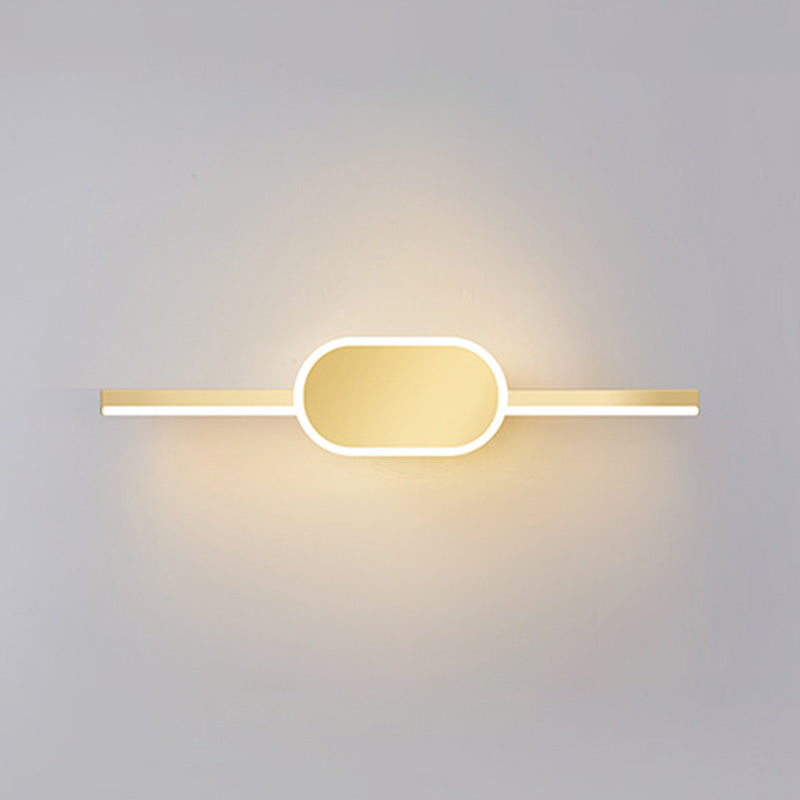 Wall Sconce Lighting Modern Style LED Metal Wall Mounted Light for Bathroom