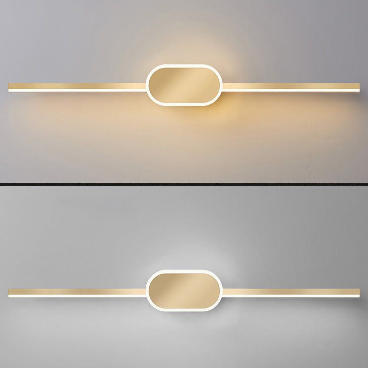 Wall Sconce Lighting Modern Style LED Metal Wall Mounted Light for Bathroom