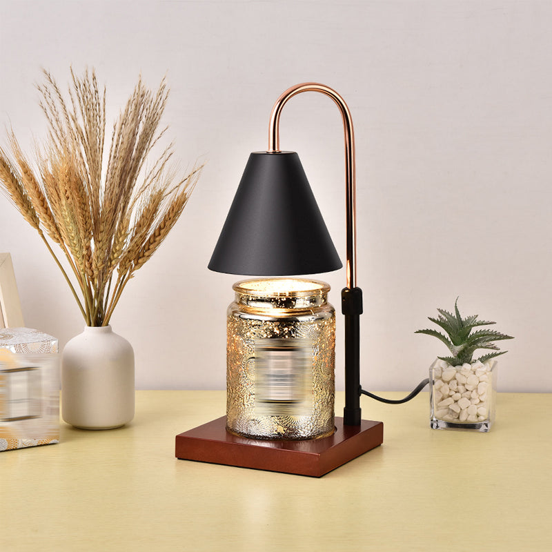 Modern Table Lamp Aromatherapy Melting Wax Desk Light (Aromatherapy Candles Not Included)