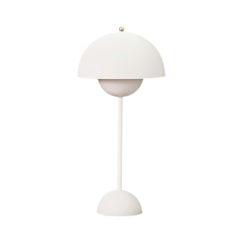 Modern Style Mushroom Shape Table Lighting Metal 1 Light Table Lamp for Bedroom