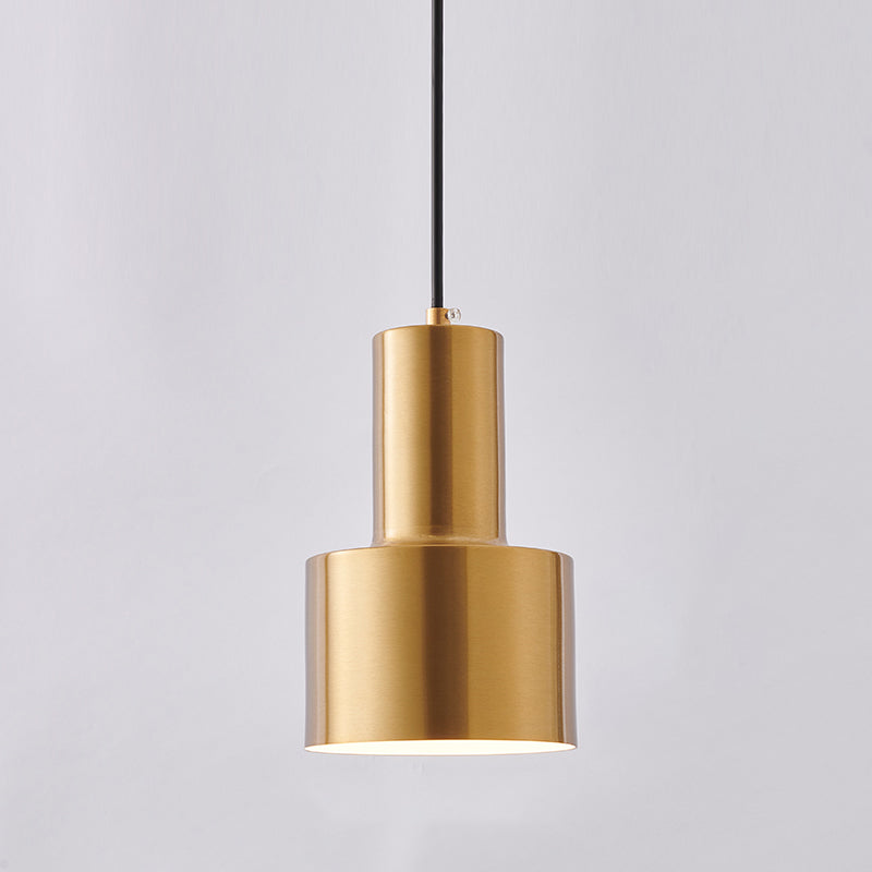 Geometric Hanging Light Modern Style Metal 1 Light Hanging Light Kit in Gold