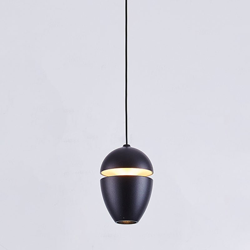 Metallic Hanging Light Modern Style Simple LED Hanging Lighting Fixture