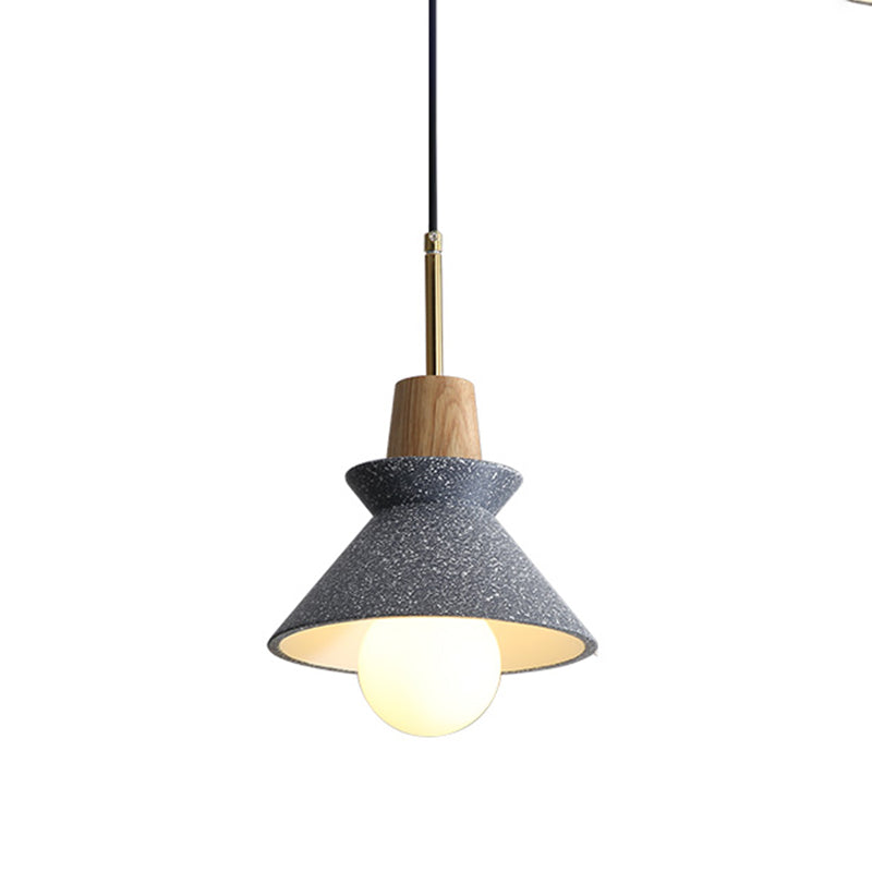 Wooden Hanging Light Modern Style Pendant Lighting Fixture for Dining Room