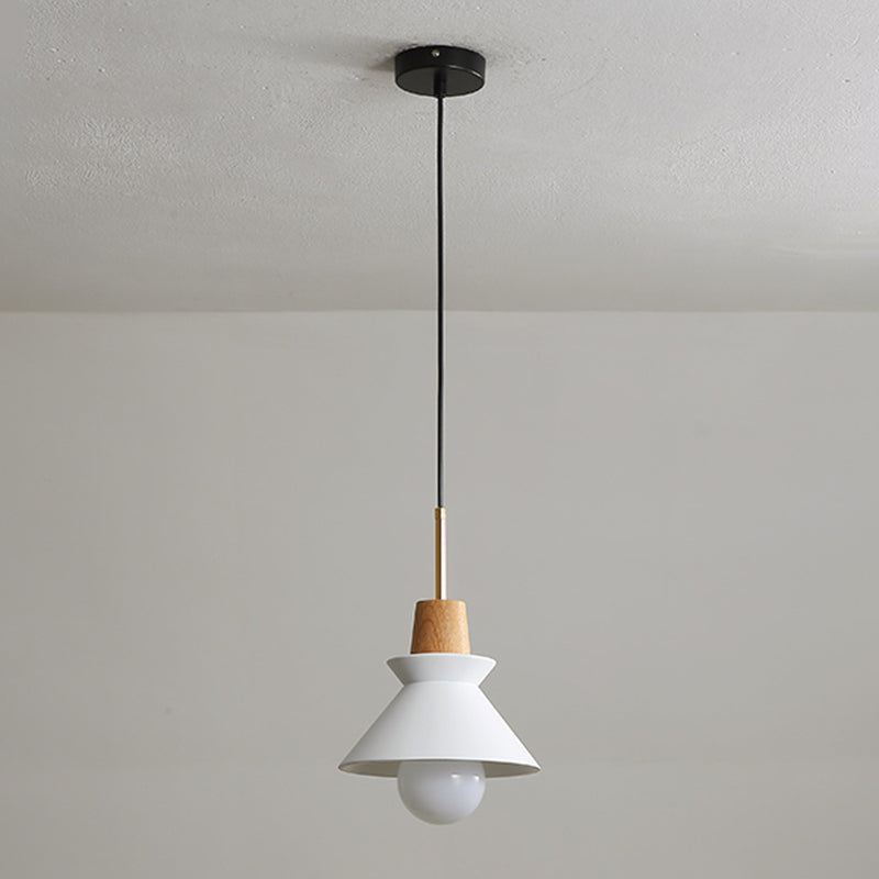 Wooden Hanging Light Modern Style Pendant Lighting Fixture for Dining Room