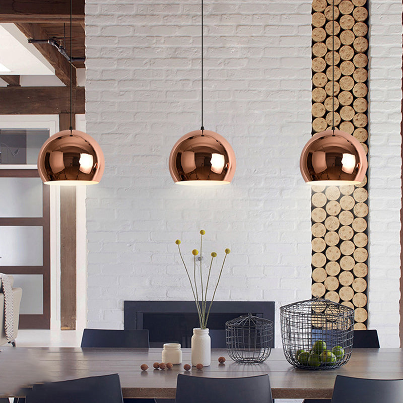 Postmodern Hanging Light Metal Pendant Lighting Fixture for Dining Room