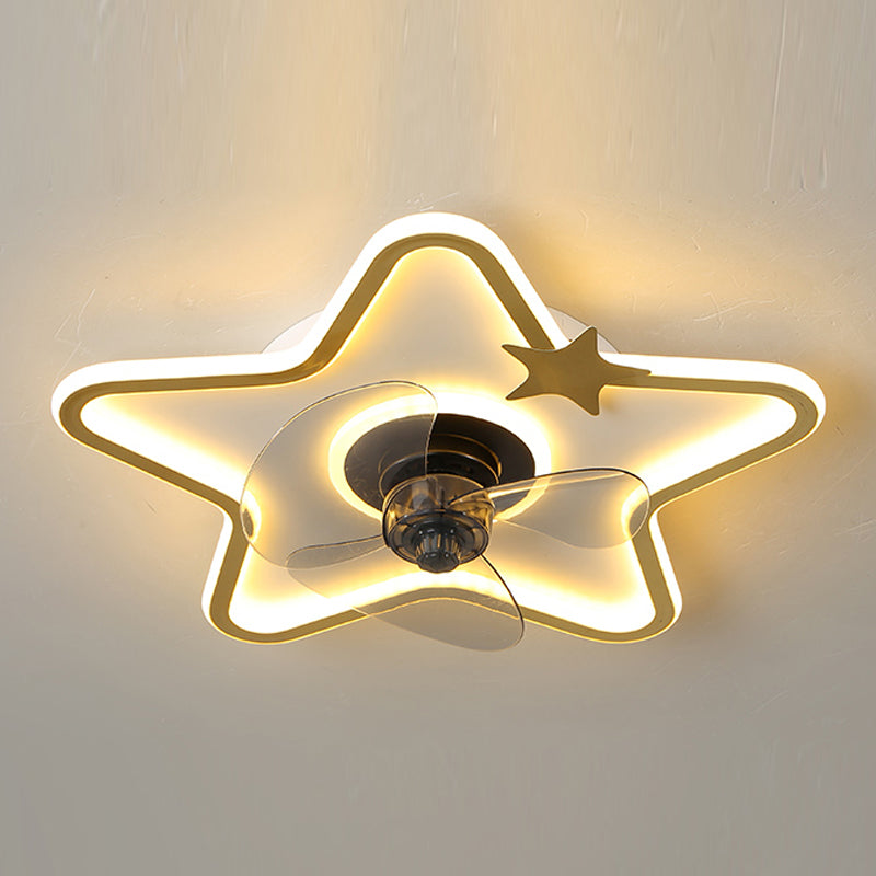 Metal Geometric Ceiling Pendant Modern Style Multi Lights LED Flush Lights