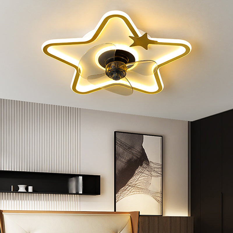 Metal Geometric Ceiling Pendant Modern Style Multi Lights LED Flush Lights