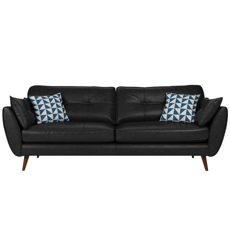 Modern Tufted Split-Back Sofa 35.43"High Pillow Top Arm Sofa