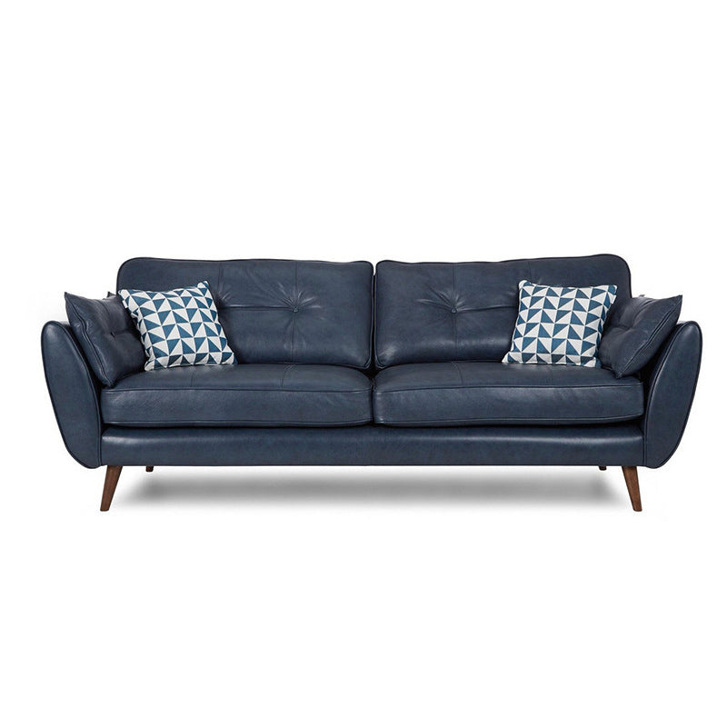 Modern Tufted Split-Back Sofa 35.43"High Pillow Top Arm Sofa