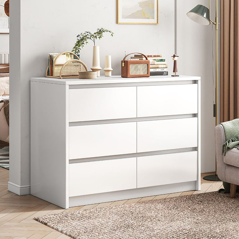 Modern Simple Dining Buffet Engineered Wood Sideboard Buffet with Drawer for Living Room