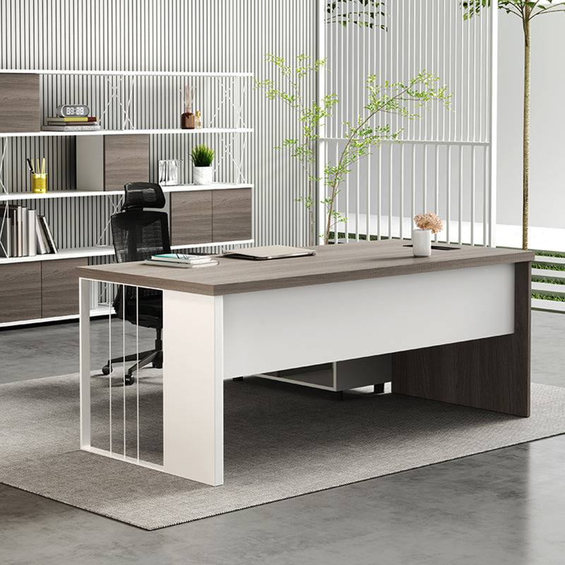 Rectangular and L-Shape Computer Desk Contemporary Manufactured Wood Desktop Desk