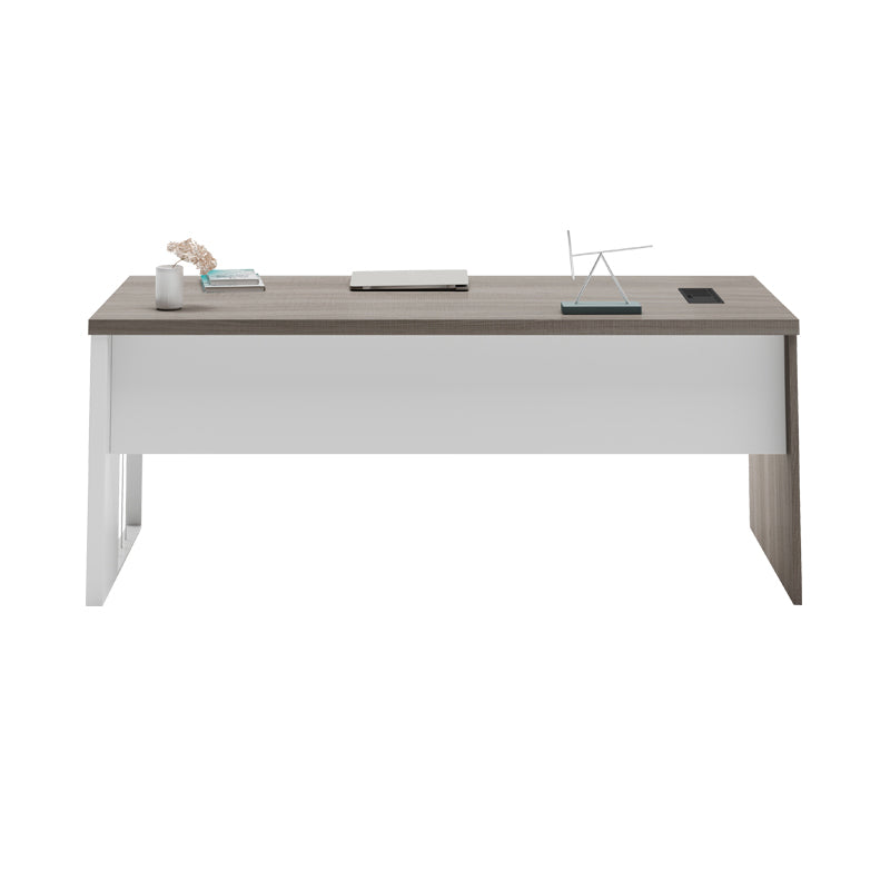 Rectangular and L-Shape Computer Desk Contemporary Manufactured Wood Desktop Desk