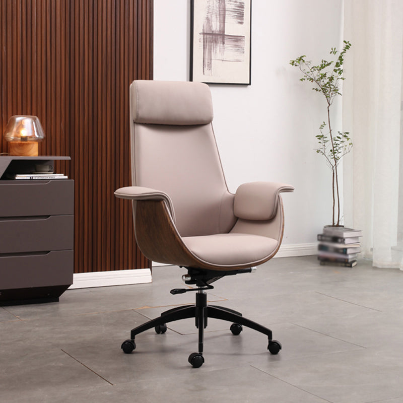 Modern & Contemporary Managers Chair Swivel with Wheels Ergonomic Executive Chair