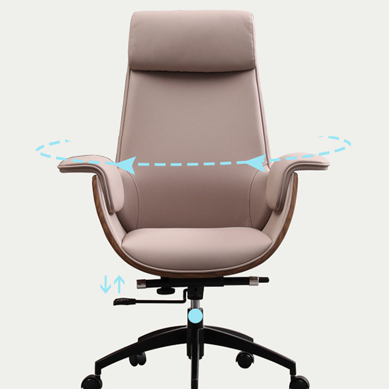 Modern & Contemporary Managers Chair Swivel with Wheels Ergonomic Executive Chair