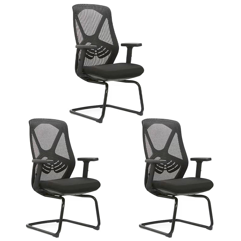 Modern & Contemporary Office Chair Fixed Arms High Back Ergonomic Mesh Task Chair