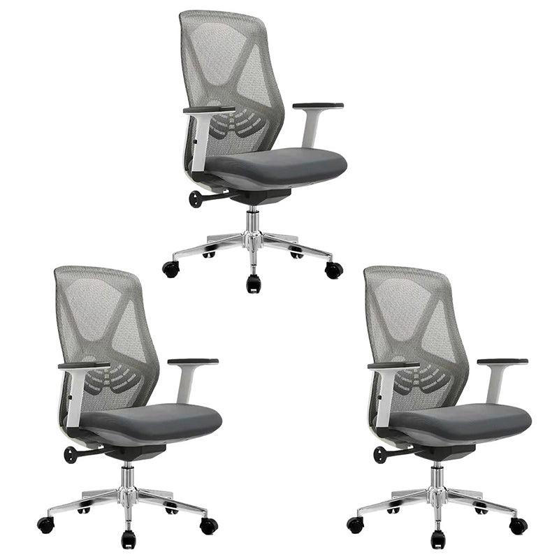 Modern & Contemporary Office Chair Fixed Arms High Back Ergonomic Mesh Task Chair